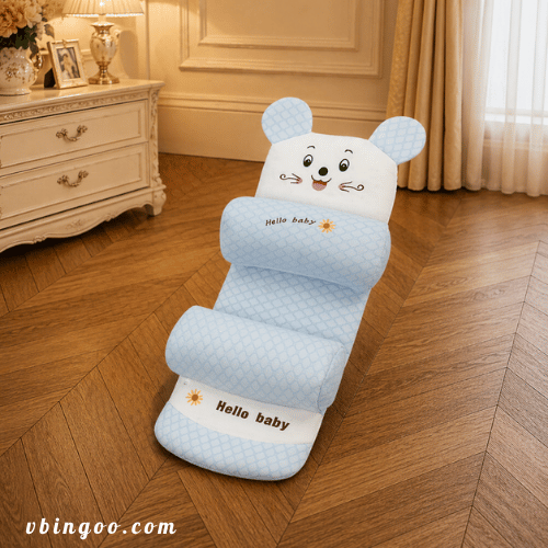Goi Chong Bep Dau Cho Be IQ KAO Gối Chống Bẹp Đầu Cho Bé IQ KAO
