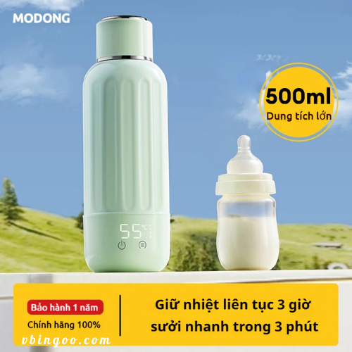 May ham sua cam tay khong day da nang MODONG Máy hâm sữa cầm tay không dây đa năng MODONG