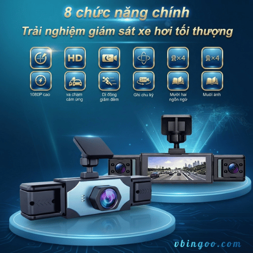 Camera Hanh Trinh o to Giam sat do xe 24 gio Camera Hành Trình ô tô Giám sát đỗ xe 24 giờ