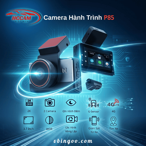 Camera Hành Trình ô tô P85 HCCAM