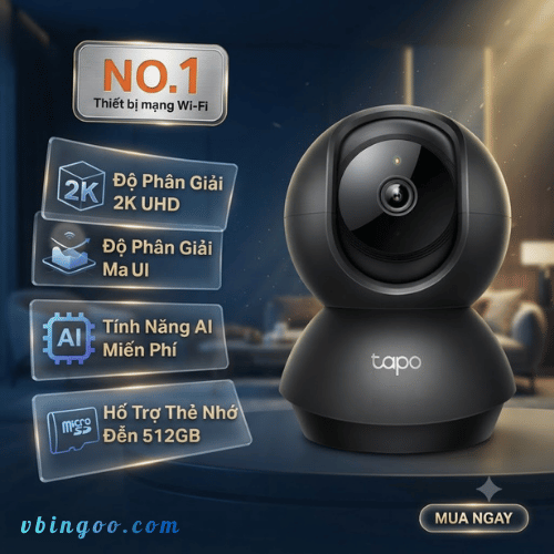 Camera Wifi Trong Nhà TP-Link Tapo C211