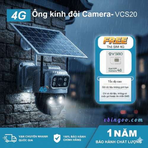 Camera Wifi ngoài trời Dosen Pro