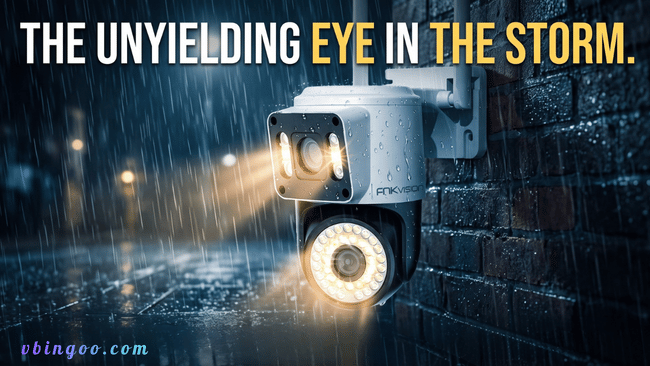 Camera wifi ngoài trời FNKvision Q42D 2 mắt