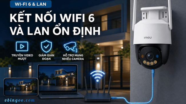 Camera wifi ngoài trời IMOU K7FP