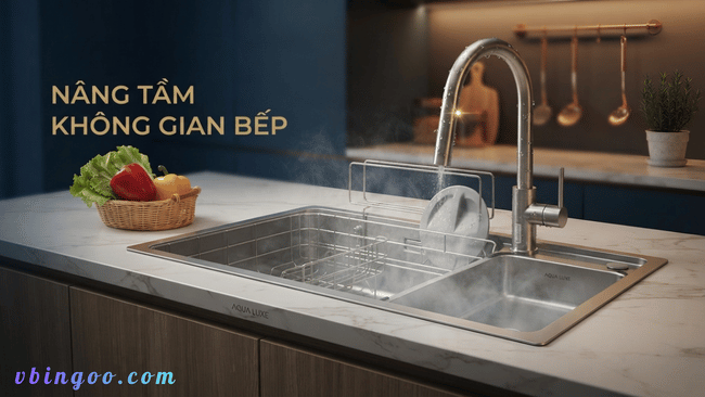 Chau Rua Chen KLUGER KH8050FS PLUS Chậu Rửa Chén KLUGER KH8050FS PLUS