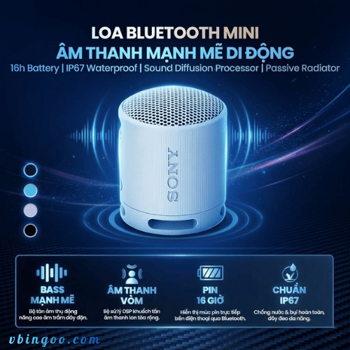 Loa bluetooth mini Sony SRS-XB100