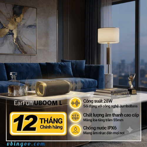 Loa thông minh Bluetooth Earfun UBOOM L 28W