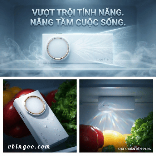 May Khu Mui Diet Khuan Tu Lanh Máy Khử Mùi Diệt Khuẩn Tủ Lạnh