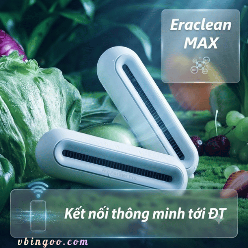 May khu mui tu lanh thong minh Xiaomi EraClean Máy khử mùi tủ lạnh thông minh Xiaomi EraClean