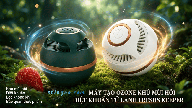 may khu mui tu lanh Freshs Keeper máy khử mùi tủ lạnh Freshs Keeper