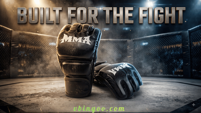 Găng Tay Boxing Hở Ngón MMA Chuyên Dụng