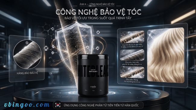 Thuoc Tay Toc Chinh Hang Mielle Blondie Anne 500g Thuốc Tẩy Tóc Chính Hãng Mielle Blondie Anne 500g