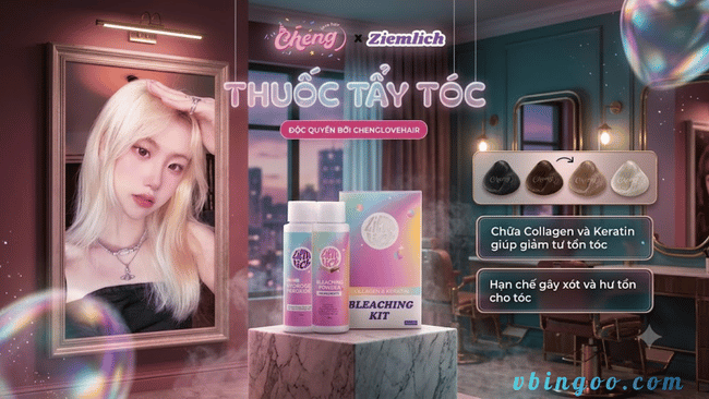 Thuoc Tay Toc Ziemlich Bleaching Powder Collagen Thuốc Tẩy Tóc Ziemlich Bleaching Powder Collagen