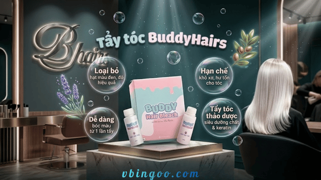Thuoc tay toc Buddyhairs Thuốc tẩy tóc Buddyhairs