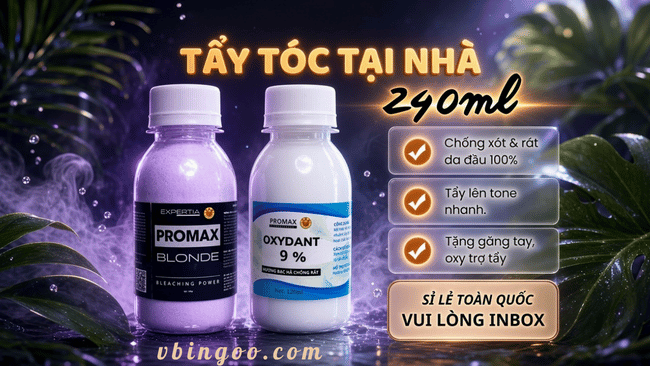 Thuoc tay toc PROMAX 240ml Thuốc tẩy tóc PROMAX 240ml