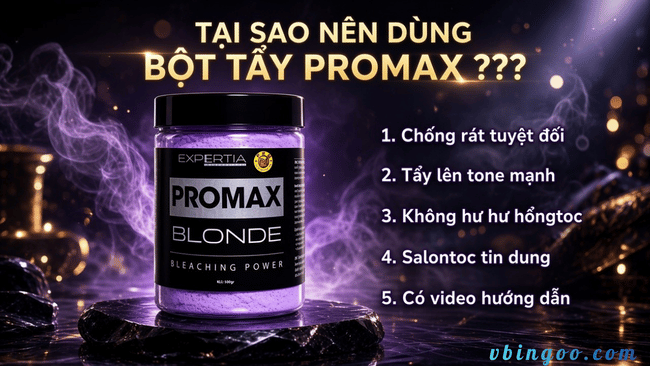 Thuoc tay toc Thuốc tẩy tóc Promax