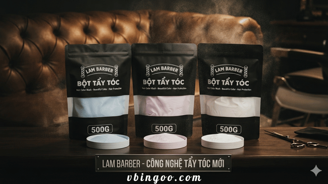Thuoc tay toc tai nha Barber Thuốc tẩy tóc tại nhà Barber