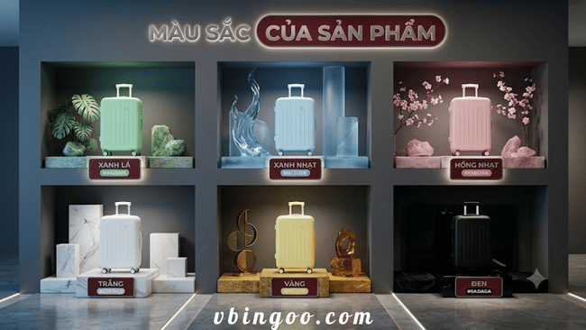 Vali Du Lich Bamozo 8812 Vali Du Lịch Bamozo 8812