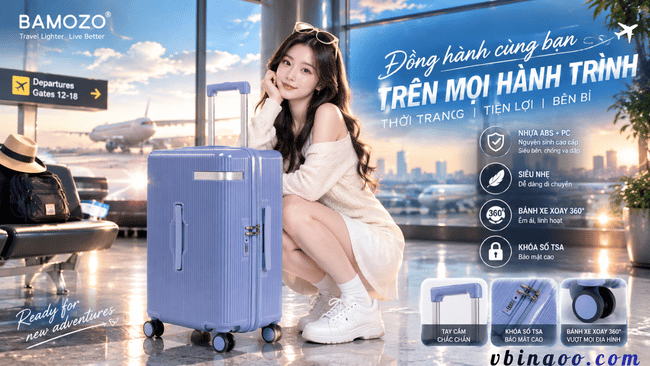 Vali Du Lich Bamozo Lumispace Vali Du Lịch Bamozo Lumispace