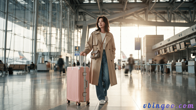 Vali Du Lịch Khung Nhôm Bamozo 9066