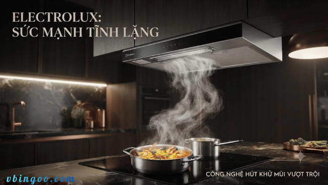may hut mui nha bep Electrolux dang co dien ERF726SBA máy hút mùi nhà bếp Electrolux dạng cổ điển ERF726SBA