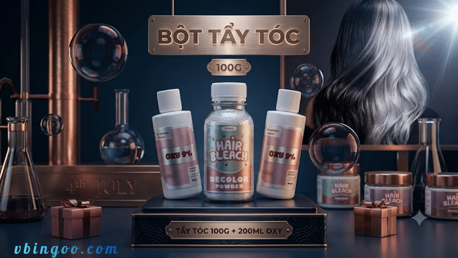 thuoc tay toc Bleaching Powder thuốc tẩy tóc Bleaching Powder