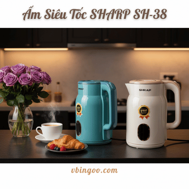 Ấm Siêu Tốc SHARP SH-38