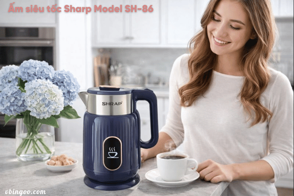 Ấm siêu tốc Sharp Model SH-86